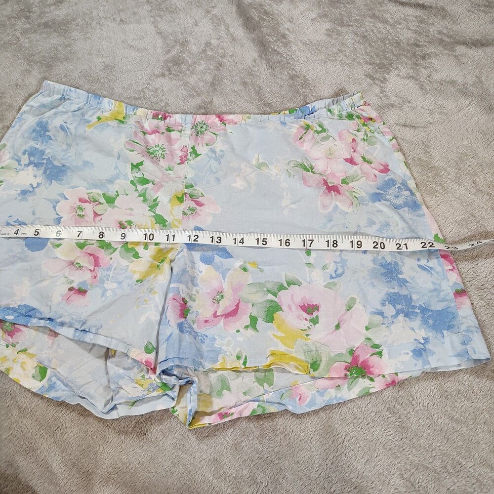 Lauren Ralph Lauren Floral Pajama Set Romantic Sleepwear XL L Cottagecore Soft - Picture 11 of 13